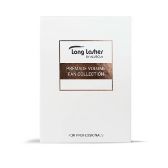 Long Lashes 3D Premium Premade Volume Fans C/0,07 11mm LLPRE3DC07011