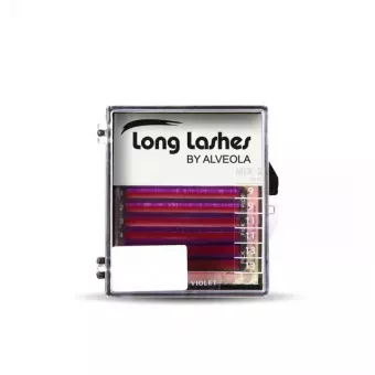 Long Lashes Szempilla Színes MIX Pilla - LILA LLC307000-4