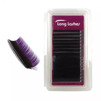 LongLashes Double Color/Lila C / 0,15 - 8-10-12-14mm LLC315000.3