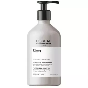 L'Oréal Série Expert Silver Sampon Őszülő és szőke hajra 500ml