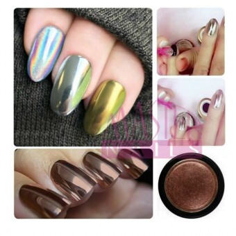 Master Nails Dísz Tükörpor Réz