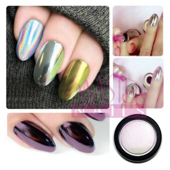 Master Nails Dísz Tükörpor Ruby
