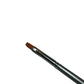 Master Nails Ecset - Zselé ezüst nyél L4