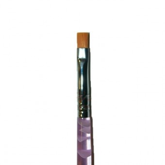 Master Nails Ecset - Zselé L6 lila nyél