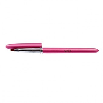 Master Nails Ecset - Zselé metál pink L6