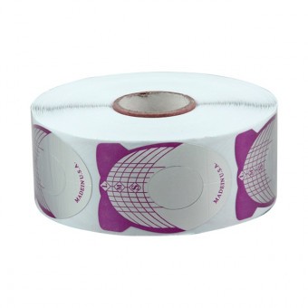 Master Nails Építősablon pink 500db/cs