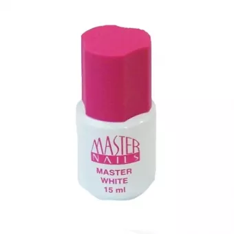 Master Nails Mega White gel 15gr (ecsetes)
