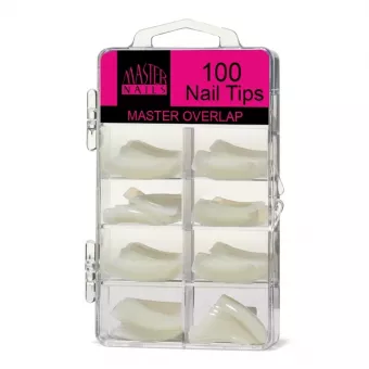 Master Nails Tip box 100db - natúr félkarvaly