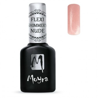 Moyra Lakkzselé Flexi Base Shimmery Nude 10ml