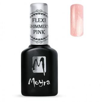 Moyra Lakkzselé Flexi Base Shimmery Pink 10ml