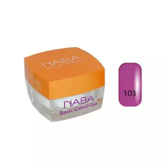 NABA Basic colour gel 103 - 3,5ml Purple NA613011.103 - kifutó