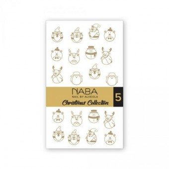 NABA Fill Out Nail Tattoo Christmas 5  NA654026.05
