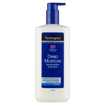 Neutrogena Testápoló-Deep Moisture-Gyorsan beszívódó,Száraz bőrre 400ml