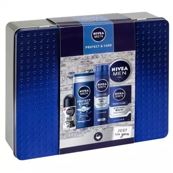 Nivea Men Preotect & Care Big Pack Csomag fémdobozban