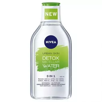 Nivea Micellás Víz-Urban Skin-Zöld teával 400ml