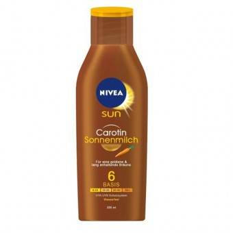 Nivea Sun Naptej karotinos FF6 alacsony védelem 200ml