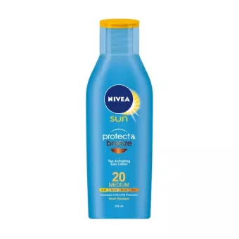 Nivea Sun Naptej Protect&Bronze FF20 200ml