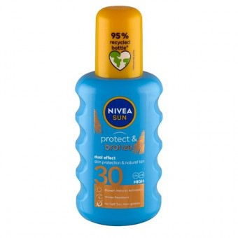 Nivea Sun Naptej Protect&Bronze FF30 200ml
