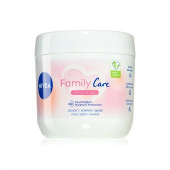 Nivea Testápoló - Family Care Érzékeny bőrre 450ml