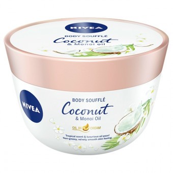 Nivea Testápoló Olajos-Body Soufflé-Kókusz és Monoi olaj 200ml