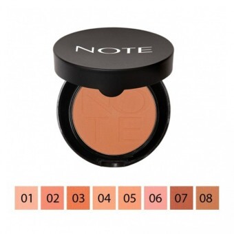 NOTE luminous Silk Compact Pirosító Homok Rózsaszín 06