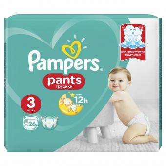 Pampers Baba Nadrágpelenka "3" 6-11kg-ig 26db