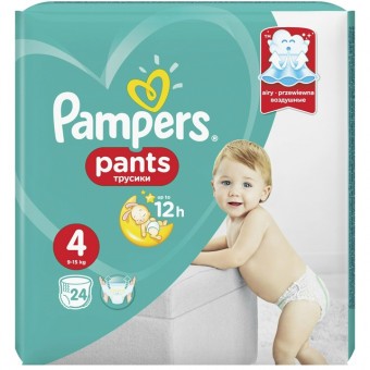 Pampers Baba Nadrágpelenka "4" 9-15kg-ig 24db