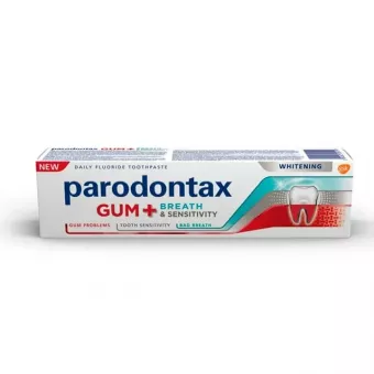 Parodontax fogkrém 75ml Gum & Sensitivity & Breath Whitening