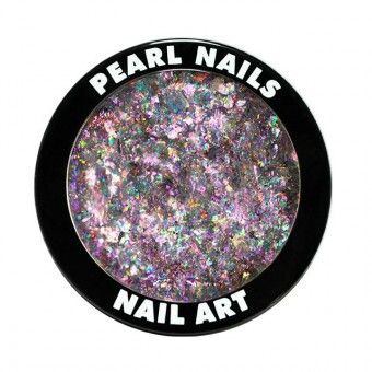 Pearl Nails Galaxy Metal Flakes pink 0,5gr
