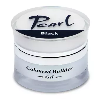 Pearl Nails zselé színezett építő 15ml - Fekete
