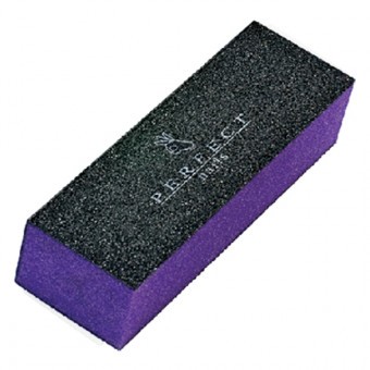 Perfect Nails Buffer - fekete/lila