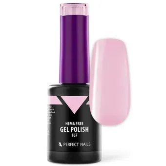 Perfect Nails HEMA FREE Gél Lakk 167 Soft Pink 8ml