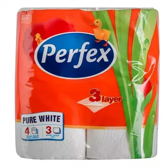 Perfex Deluxe Toalettpapír 3réteg / 4tekercs Classic