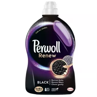 Perwoll Renew Advanced Effect Black Mosógél (54 mosás) 2,97 L