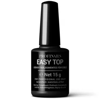 Profinails Easy Top Fixálásmentes LED/UV Fényzselé 15g