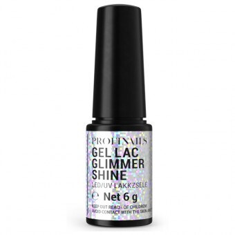 Profinails gel lac Glimmer Shine LED/UV lakkzselé 6gr