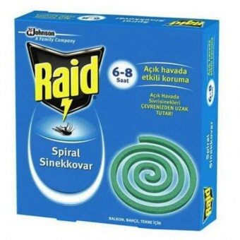 Raid Szúnyogirtó Spirál 10db