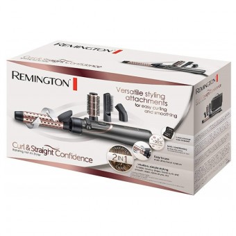 Remington Curl&Straight Confidence Meleglevegős Hajformázó Készlet AS8606