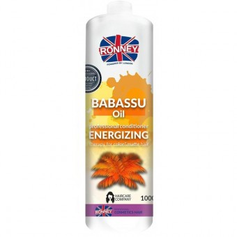 RONNEY Balzsam Energizing Festett,matt hajra,Babassu olajjal 1000ml