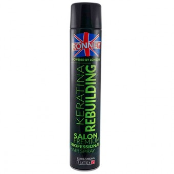 RONNEY Hajlakk Rebuilding Keratinnal,Extra erős 750ml
