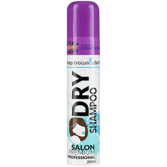RONNEY Száraz Sampon - Sötétbarna-és sötét hajra 200ml