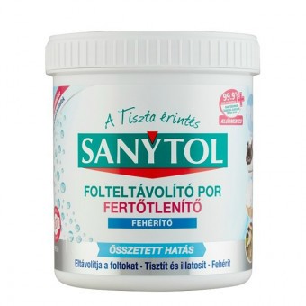 Sanytol Fertőtlenítő Folteltávolító Por 450g