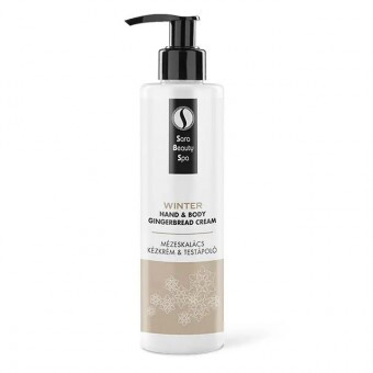 Sara Beauty Hidratáló kézkrém és testápoló - Mézeskalács illat - 250ml