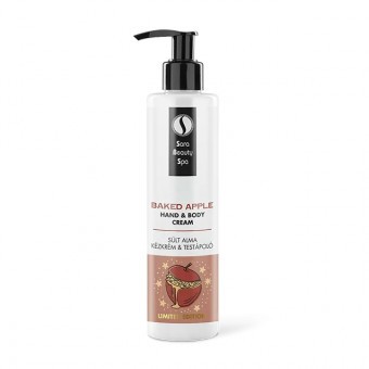 Sara Beauty Hidratáló kézkrém és testápoló - Sült alma LIMITÁLT 250ml