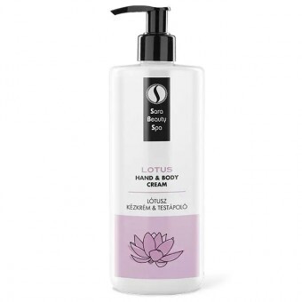 Sara Beauty Hidratáló Kollagén Kézkrém és Testápoló - Lótusz és Vízliliom 500ml