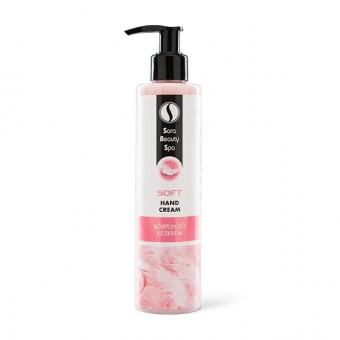 Sara Beauty Kézkrém Mentes - Soft púderes babaillat 250ml