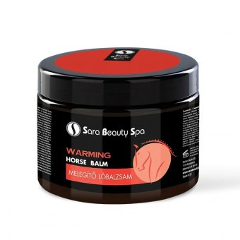 Sara Beauty Lóbalzsam - Melegítő 500ml