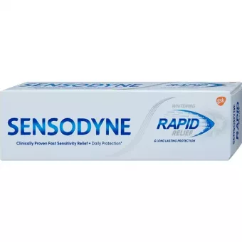 Sensodyne Fogkrém 75ml Rapid Relief Whitening