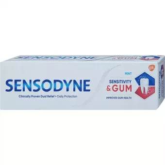 Sensodyne fogkrém 75ml Sensitivity&Gum Új