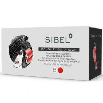 Sibel Melírfólia alu 12cm 100m - piros 4482105